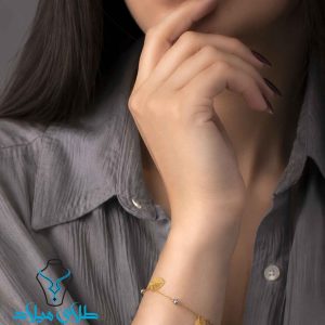 خرید دستبند طلا کد73 از سایت میلادزر