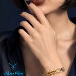 خرید دستبند طلا کد75 از سایت میلادزر