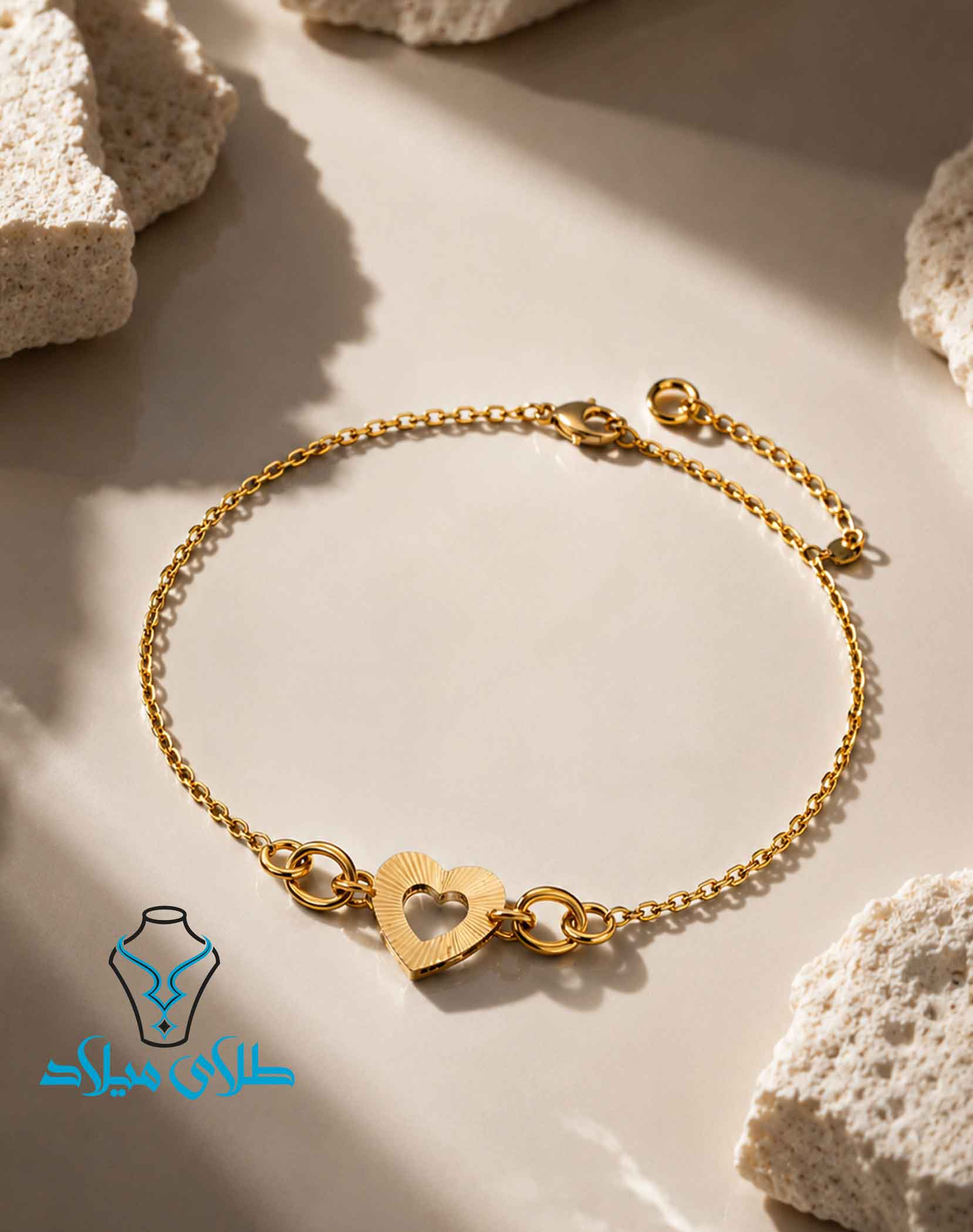 دستبند طلا کد79 گالری طلای میلاد