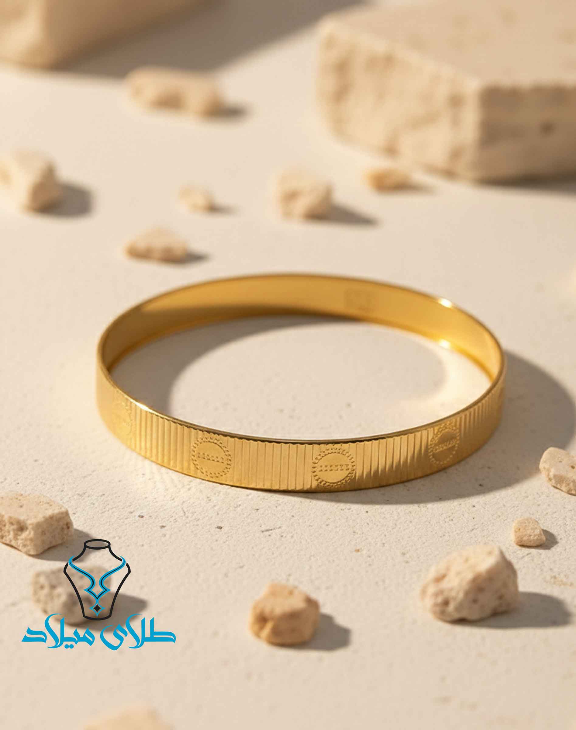 النگو طلا کارتیه کد12 طلای میلاد