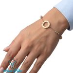 خرید دستبند طلا کارتیه کد54
