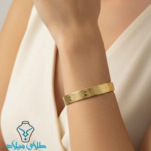 خرید النگو طلا کارتیه کد12 از سایت میلادزر