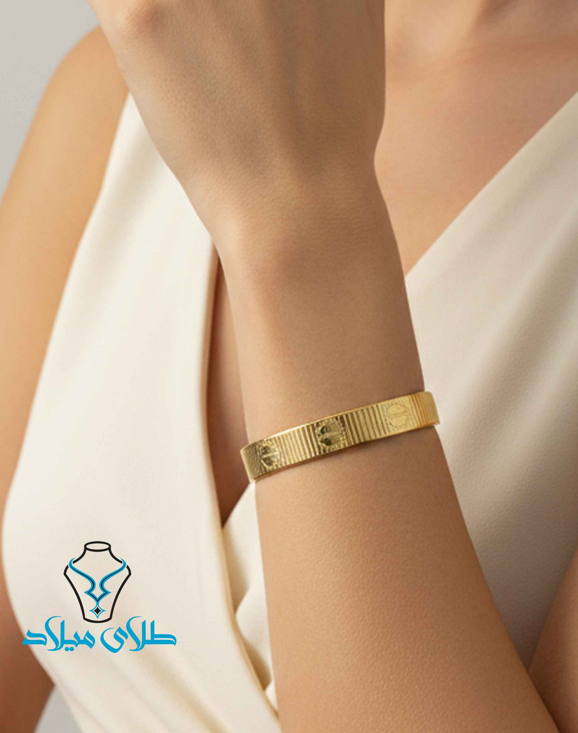 خرید النگو طلا کارتیه کد12 از سایت میلادزر