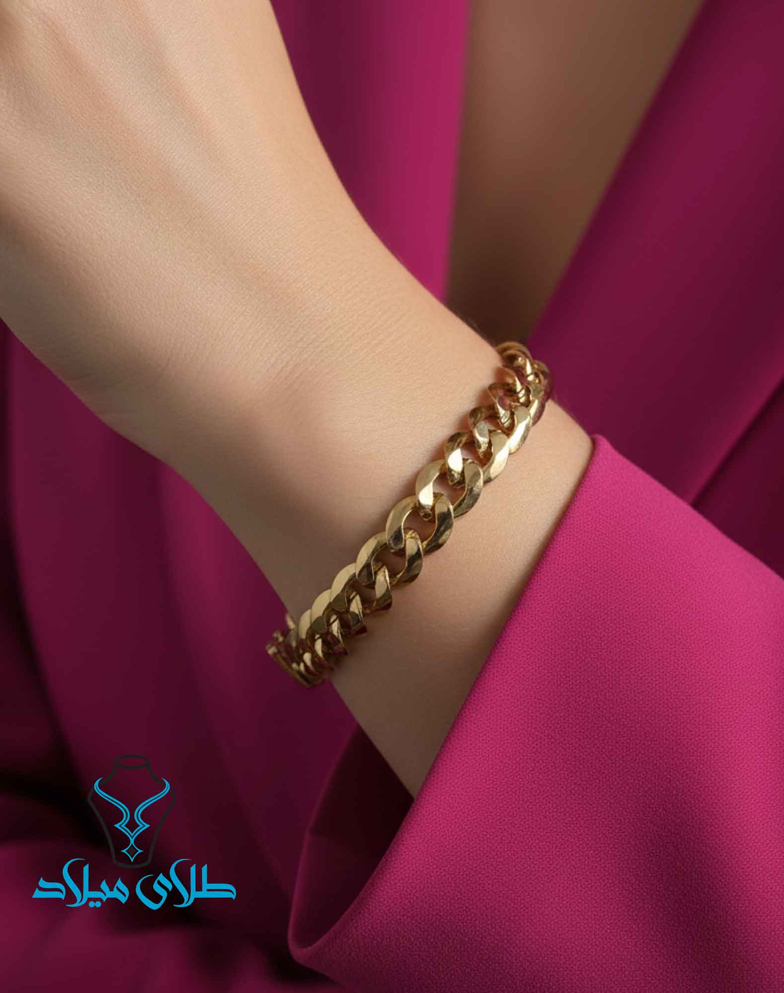 خرید دستبند طلا کارتیه کد52 میلادزر