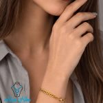 خرید دستبند کارتیه طلا کد53 از سایت میلادزر