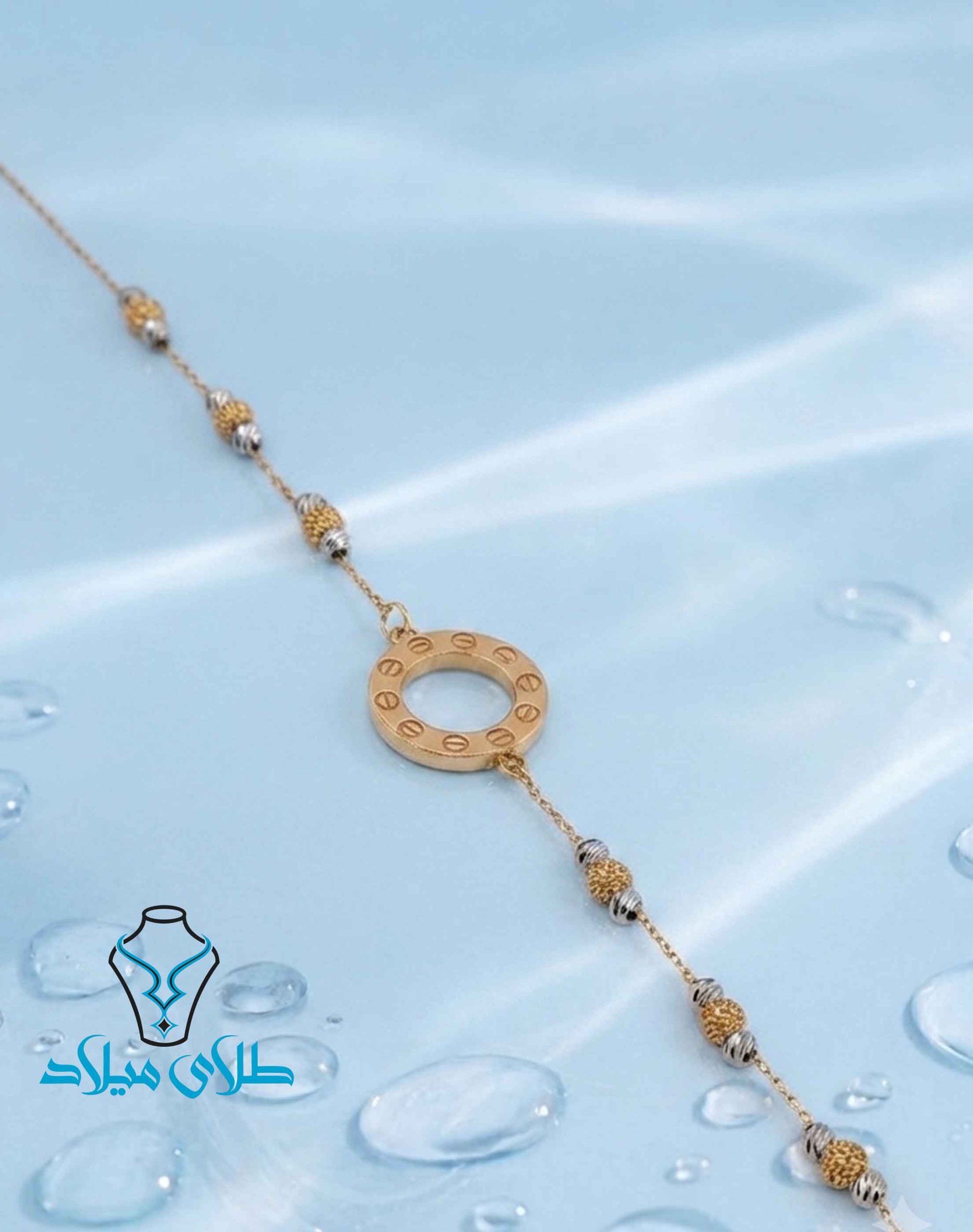 دستبند کارتیه طلا کد54