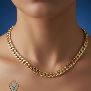 خرید گردنبند طلا کارتیه کد28 از گالری طلای میلاد