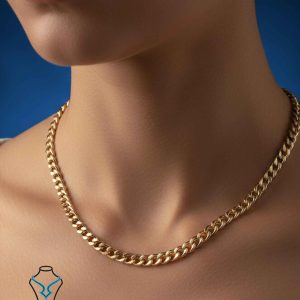 خرید گردنبند طلا کارتیه کد29 از طلای میلاد