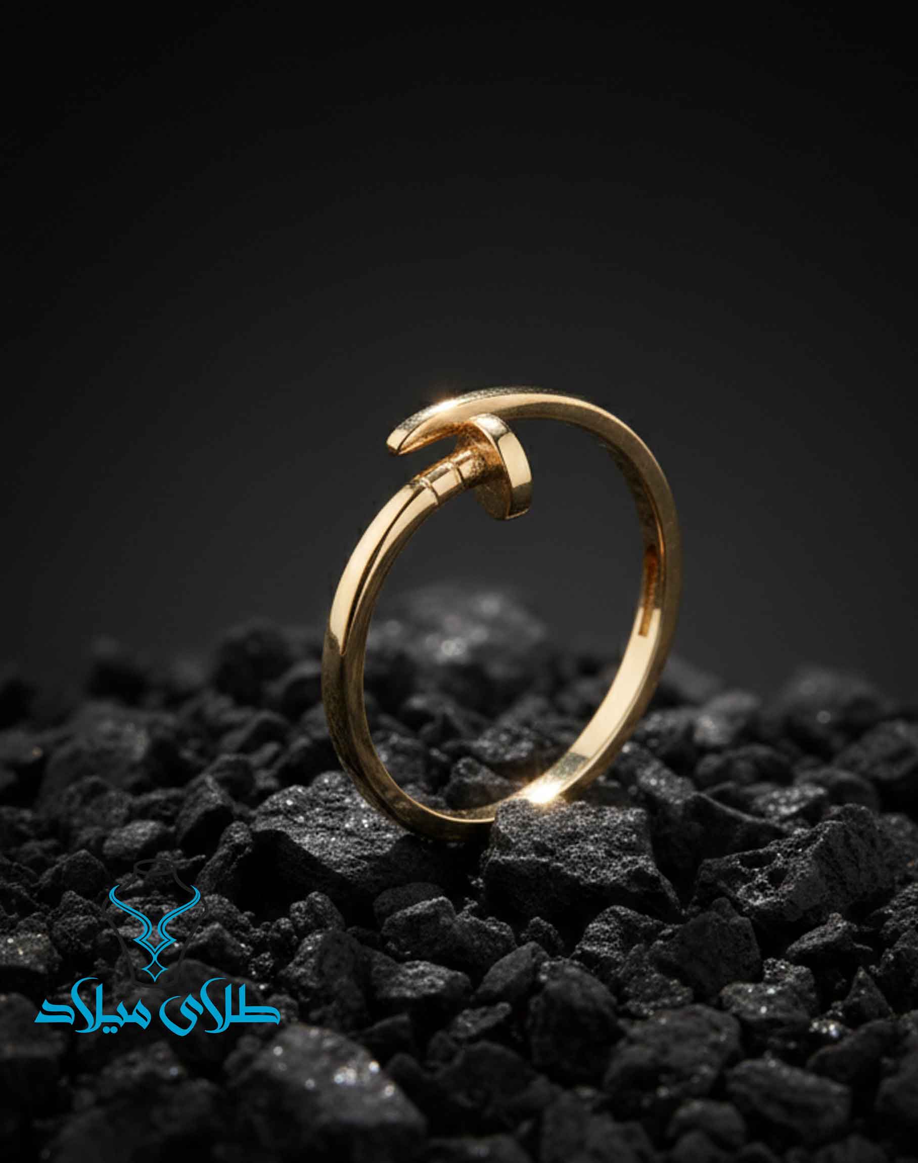 انگشتر طلا کارتیه کد24 گالری طلای میلاد