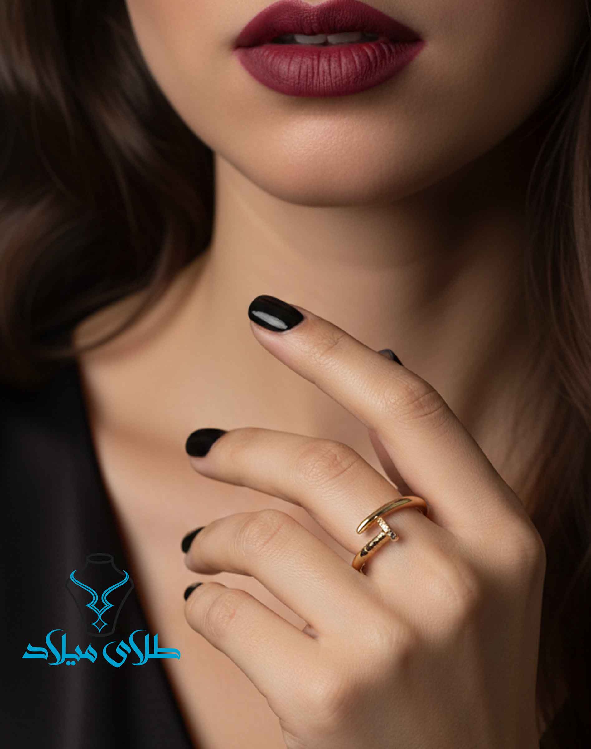 خرید انگشتر طلا کارتیه کد24 از طلای میلاد