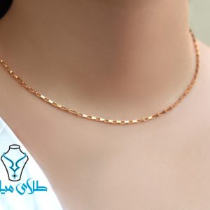 خرید زنجیر طلا کد14 میلادزر