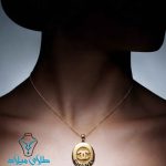 خرید پلاک شنل طلا کد2 مدل