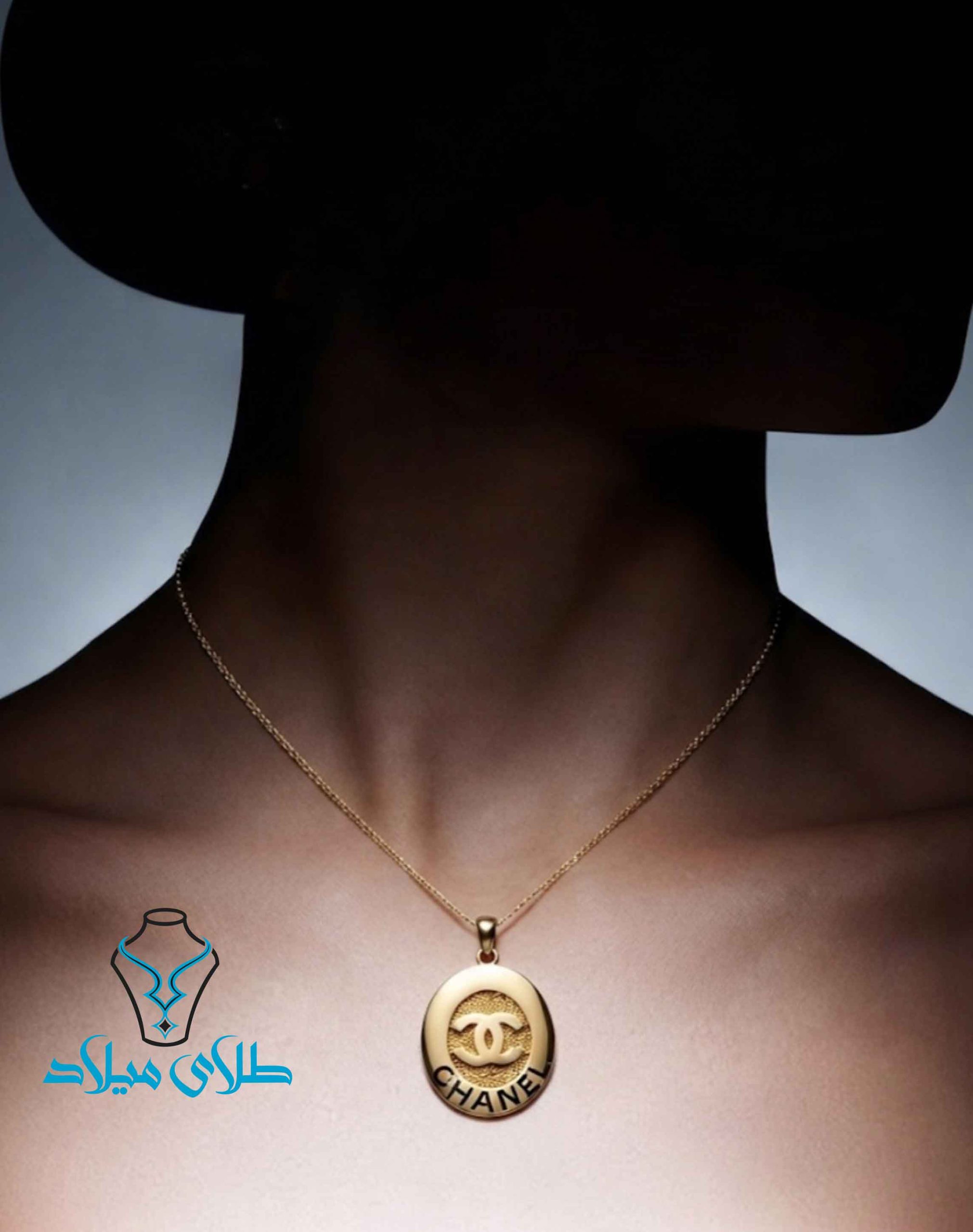 خرید پلاک شنل طلا کد2 مدل