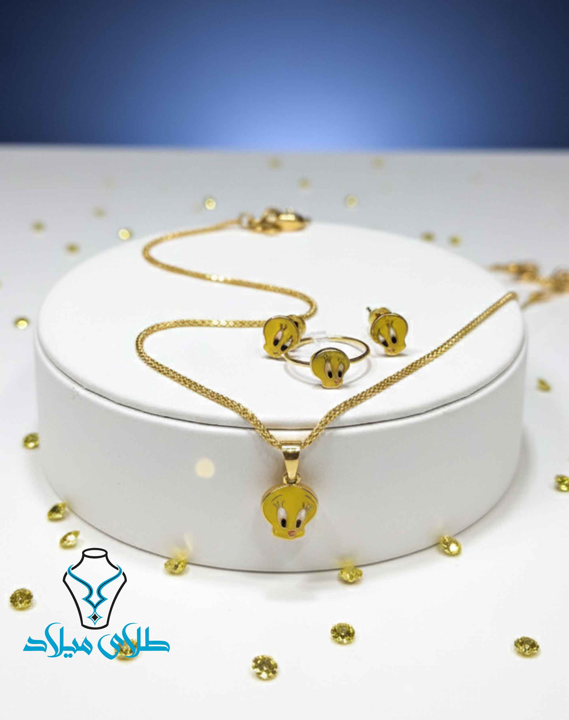 سرویس طلا بچگانه کد2 در گالری طلای میلاد