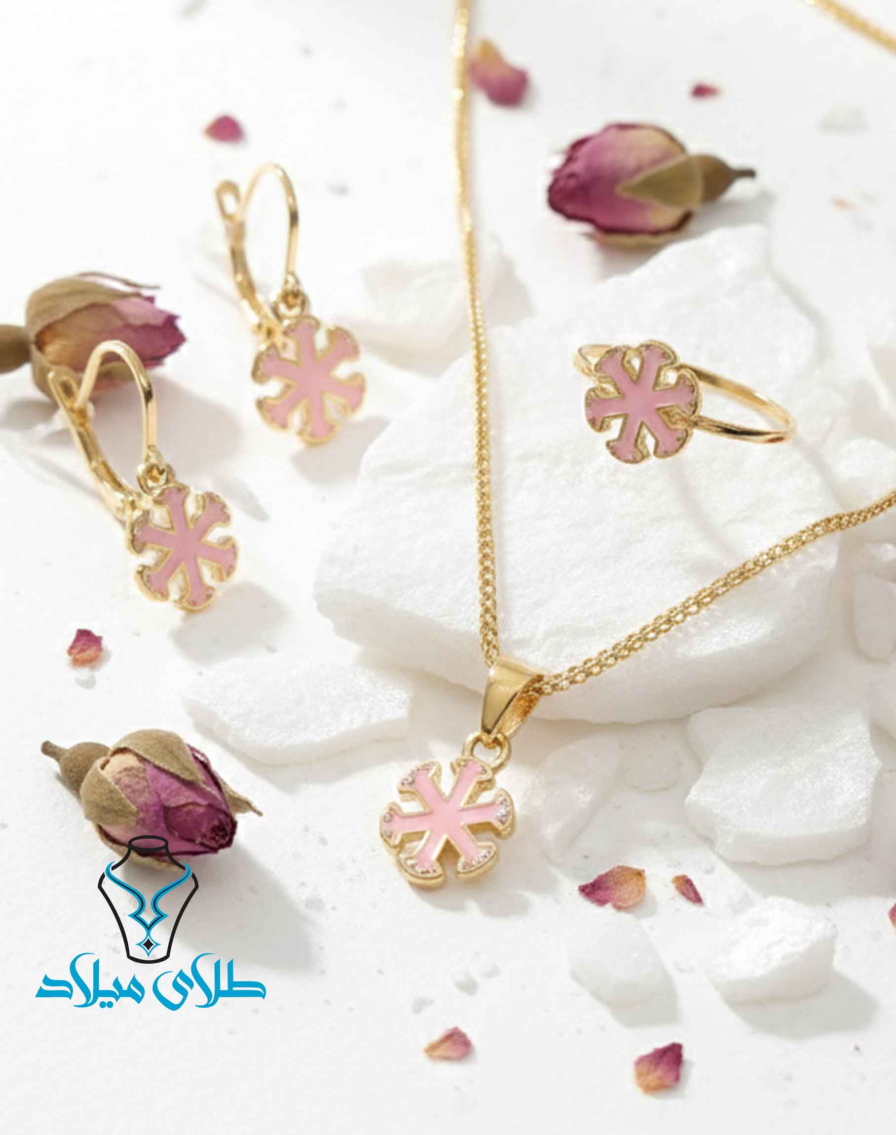 سرویس طلا بچگانه کد5 در گالری طلا میلاد