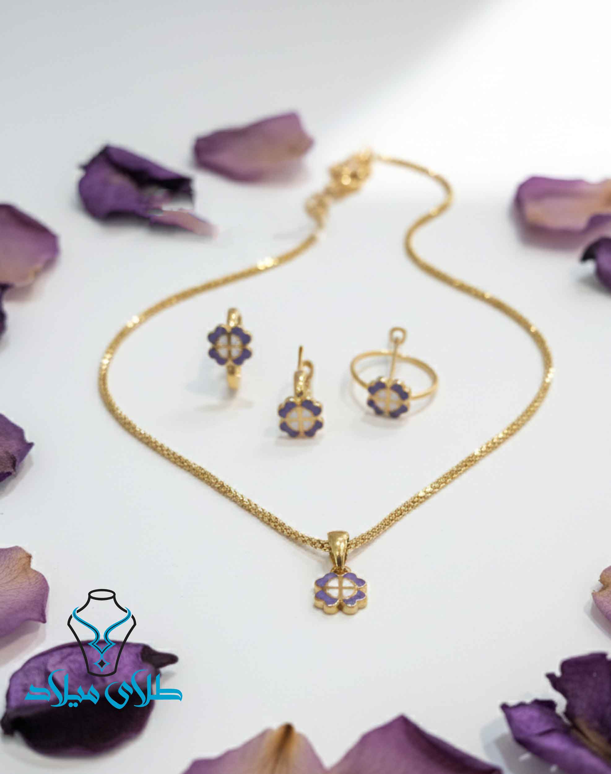 سرویس طلا بچگانه کد3 در گالری طلای میلاد