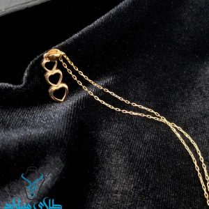 گردنبند طلا دل‌آویز