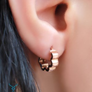 خرید گوشواره حلقه ای کد9 میلادزر