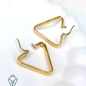 خرید گوشواره حلقه ای طلا کد29