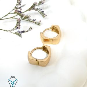 خرید گوشواره حلقه ای طلا کد13