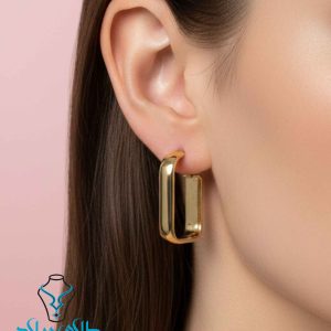 خرید گوشواره حلقه ای طلا کد44 از سایت میلادزر
