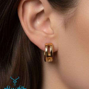 خرید گوشواره حلقه ای طلا کد47 از سایت میلادزر