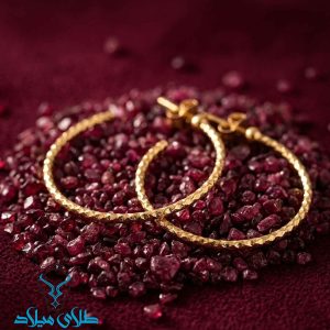 گوشواره حلقه ای کد62