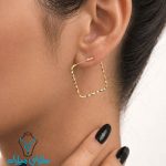 خرید گوشواره حلقه ای طلا کد63 در سایت میلادزر