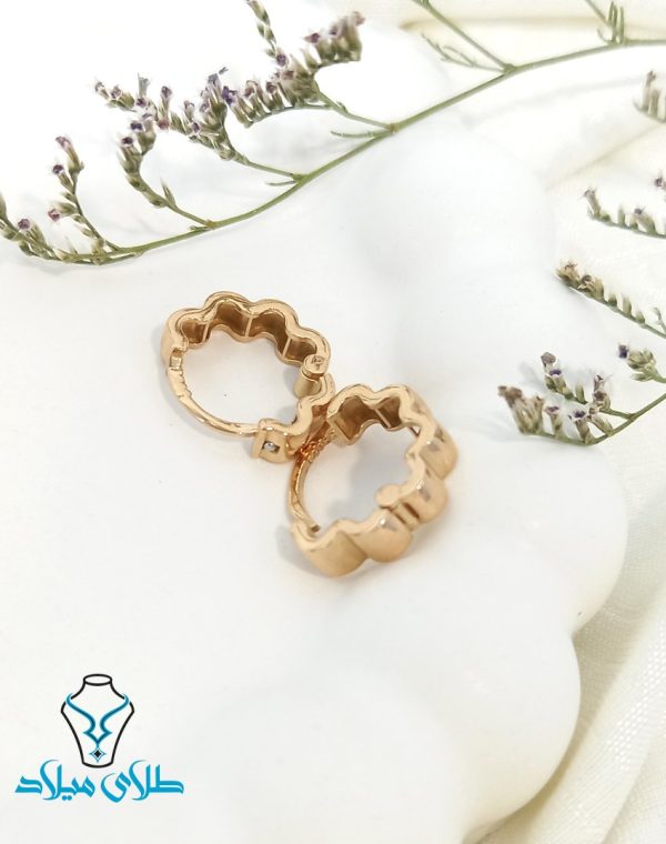 گوشواره حلقه ای کد9 زیبا