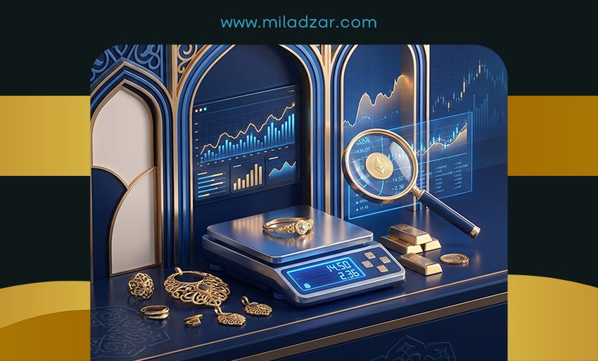 آموزش محاسبه قیمت طلا در خانه