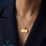 خرید پلاک طلا کد34 از طلای میلاد