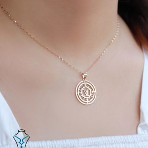 خرید پلاک طلا لویی ویتون کد2