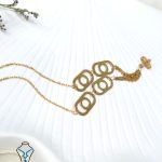 خرید گردنبند طلا لویی ویتون کد5