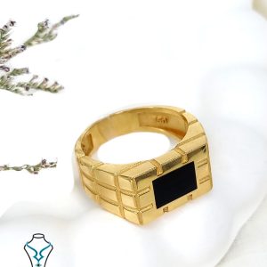 انگشتر طلا مردانه کد23 طلای میلاد