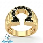 خرید انگشتر طلا مردانه کد29 از سایت میلادزر