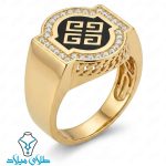 خرید انگشتر طلا مردانه کد32 از سایت میلادزر