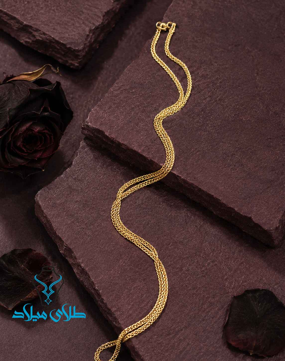 زنجیر گردنی طلا میرو کد19 در گالری طلا