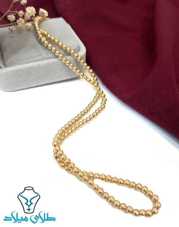 گردنبند کد2 مهره ای