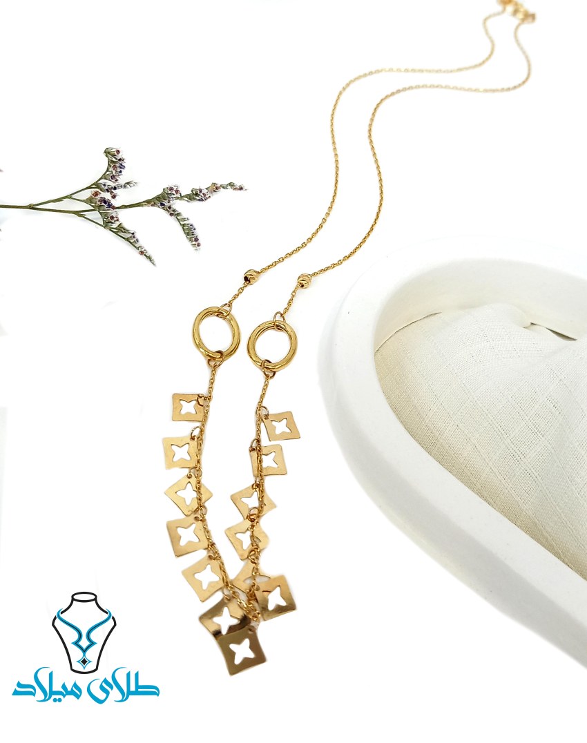 خرید گردنبند طلا کد25