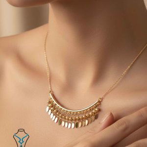 خرید گردنبند طلا کد31 از گالری میلادزر