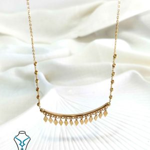 خرید گردنبند طلا کد32 از گالری طلای میلاد