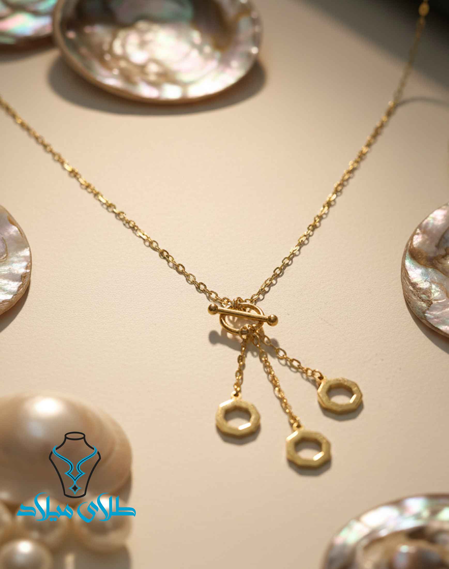 گردنبند طلا کد36 میلادزر