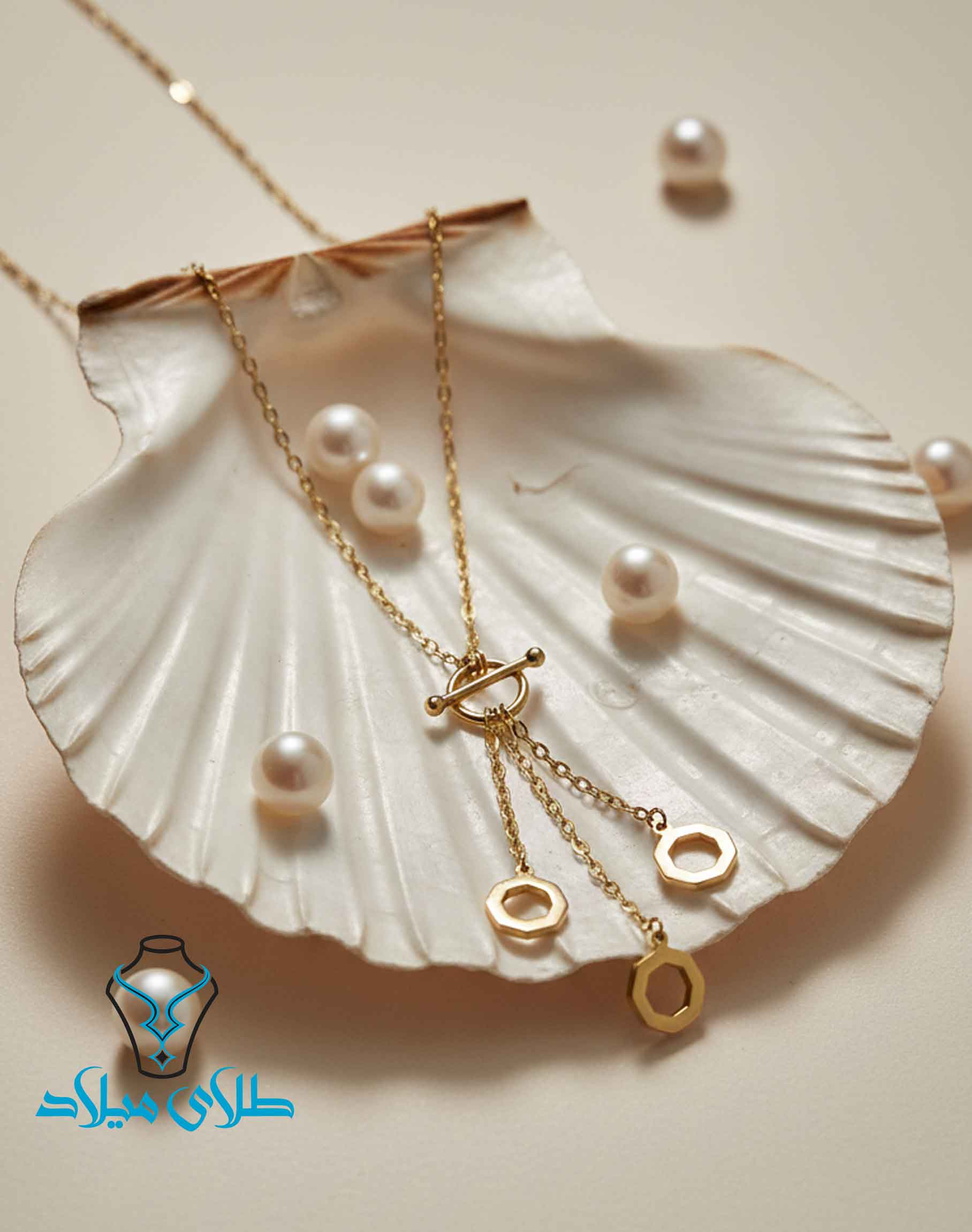 گردنبند طلا کد36 گالری میلادزر