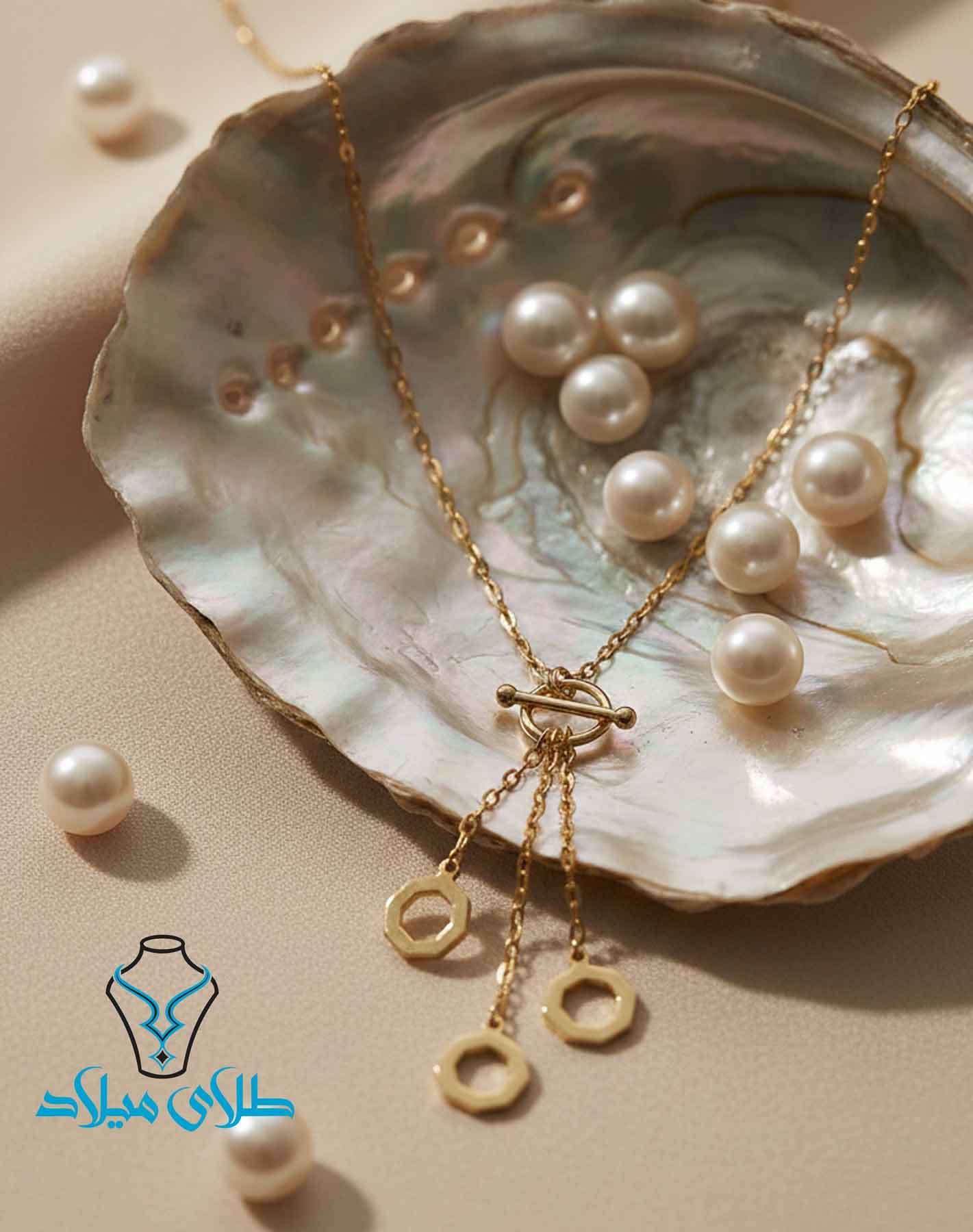 گردنبند طلا کد36 گالری طلای میلاد