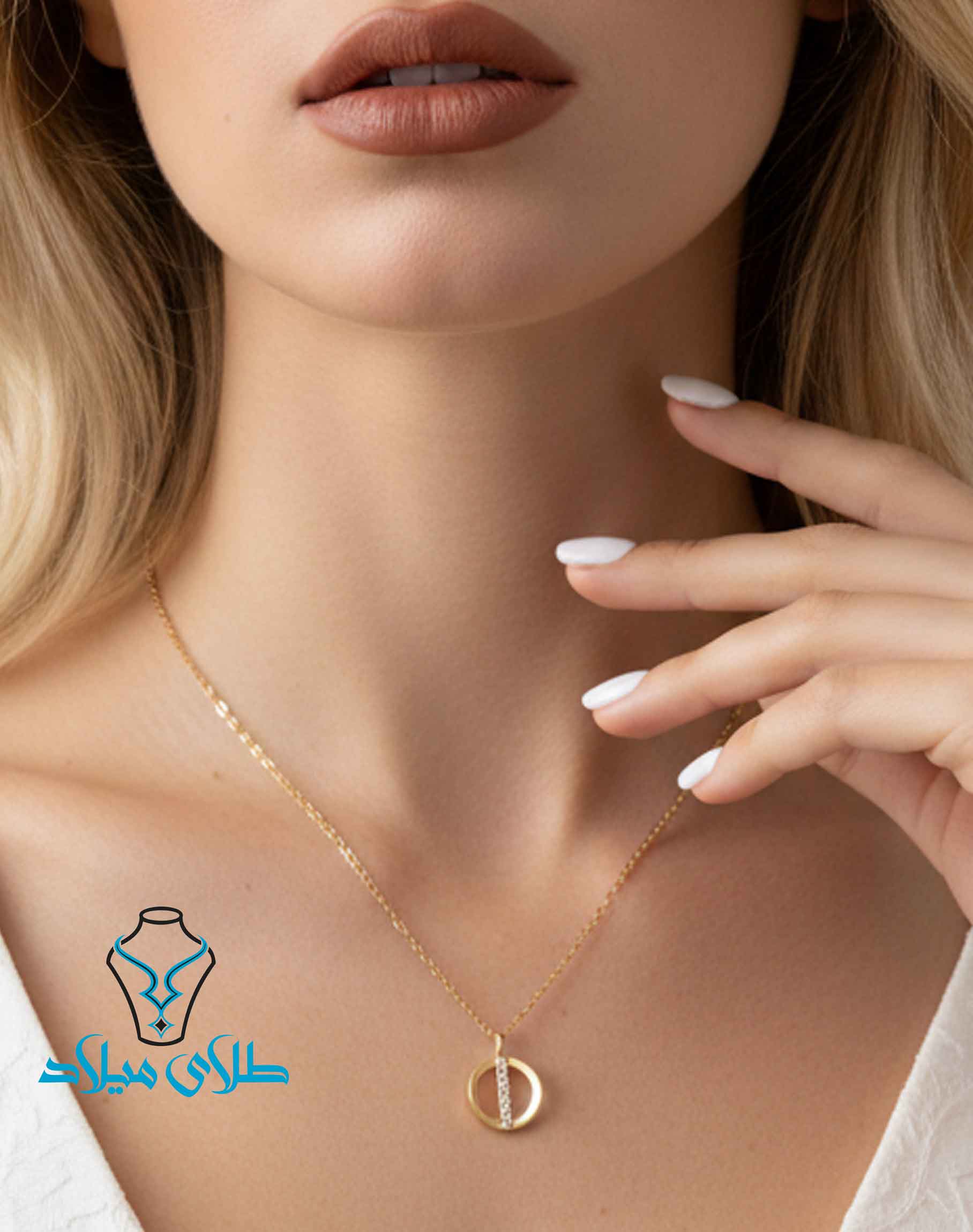 گردنبند طلا کد46 در طلافروشی میلاد