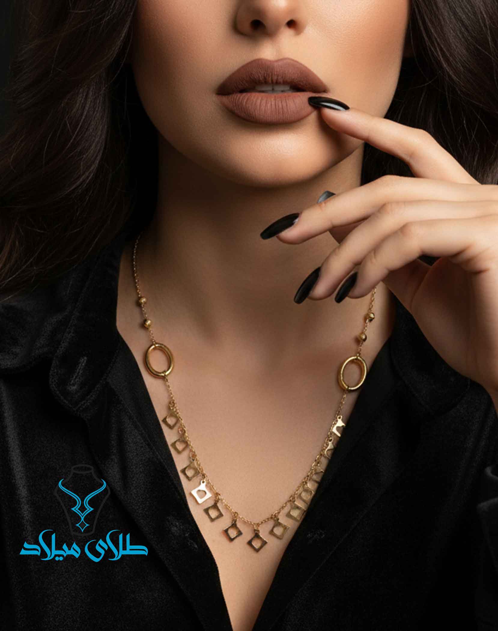 خرید گردنبند طلا کد47 از میلادزر