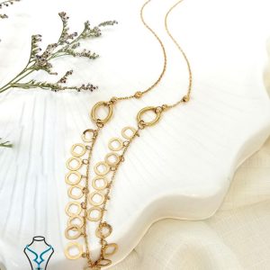 خرید گردنبند طلا کد21