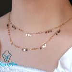 خرید گردنبند طلا کد22 میلادزر