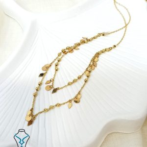 خرید گردنبند طلا کد22