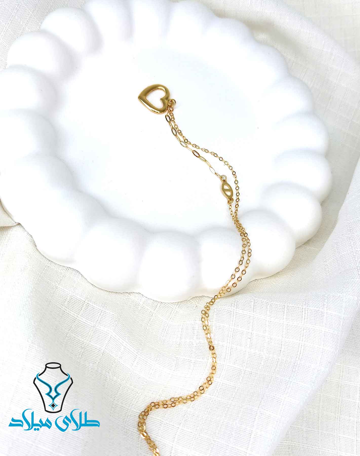 گردنبند طلا کد29 میلادزر